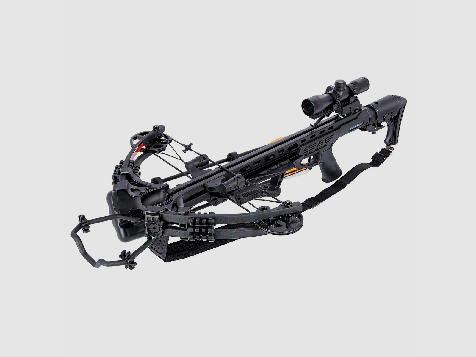 SET Compoundarmbrust Man Kung Kraken XB58 Schwarz 200 lbs (P18)