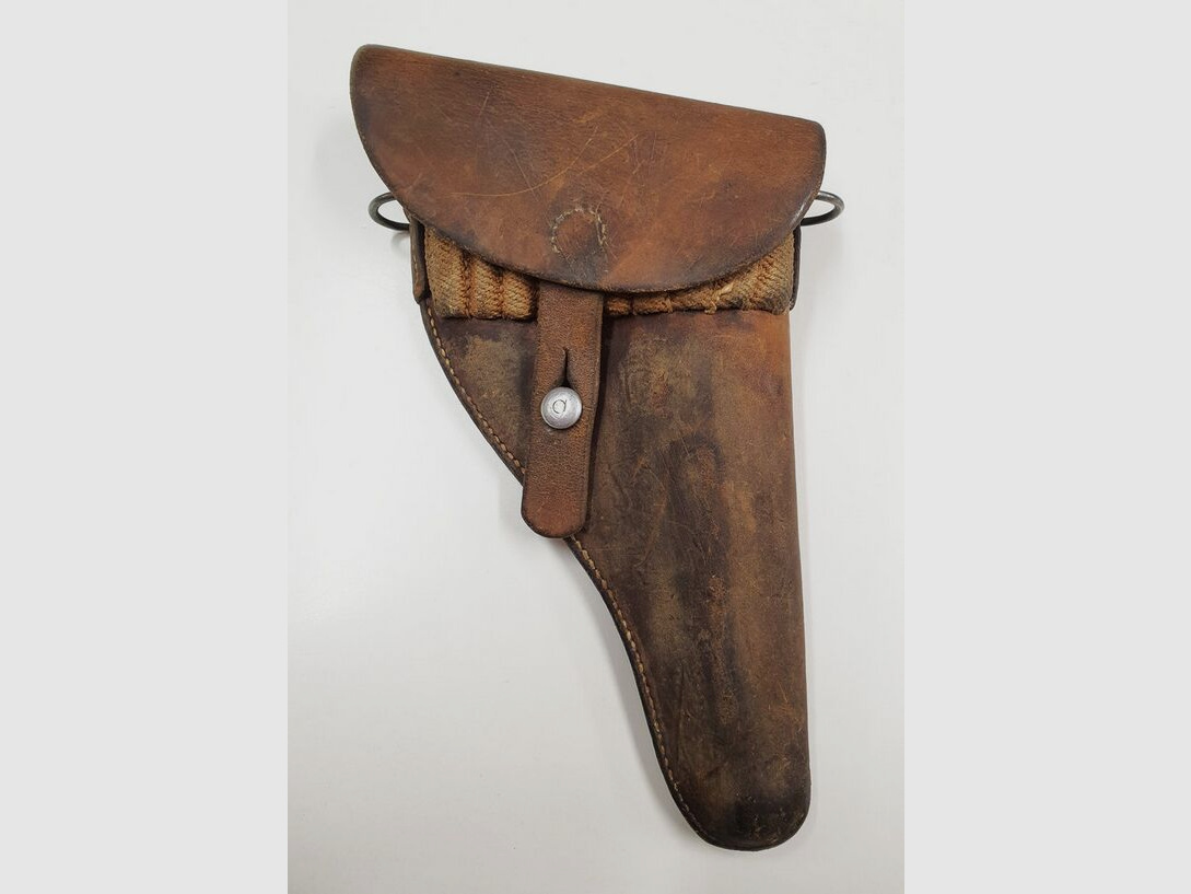 Rewolwer Szwajcarski Ordinacja Mod. 1929 Holster Armii, Skórzane Holster