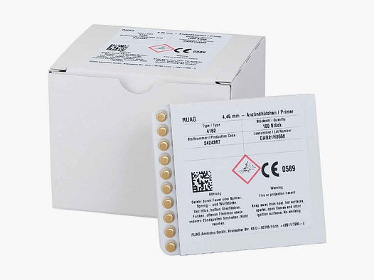 GECO AMBOSS ZUNDHULZEN SMALL PISTOOL 100 stuks