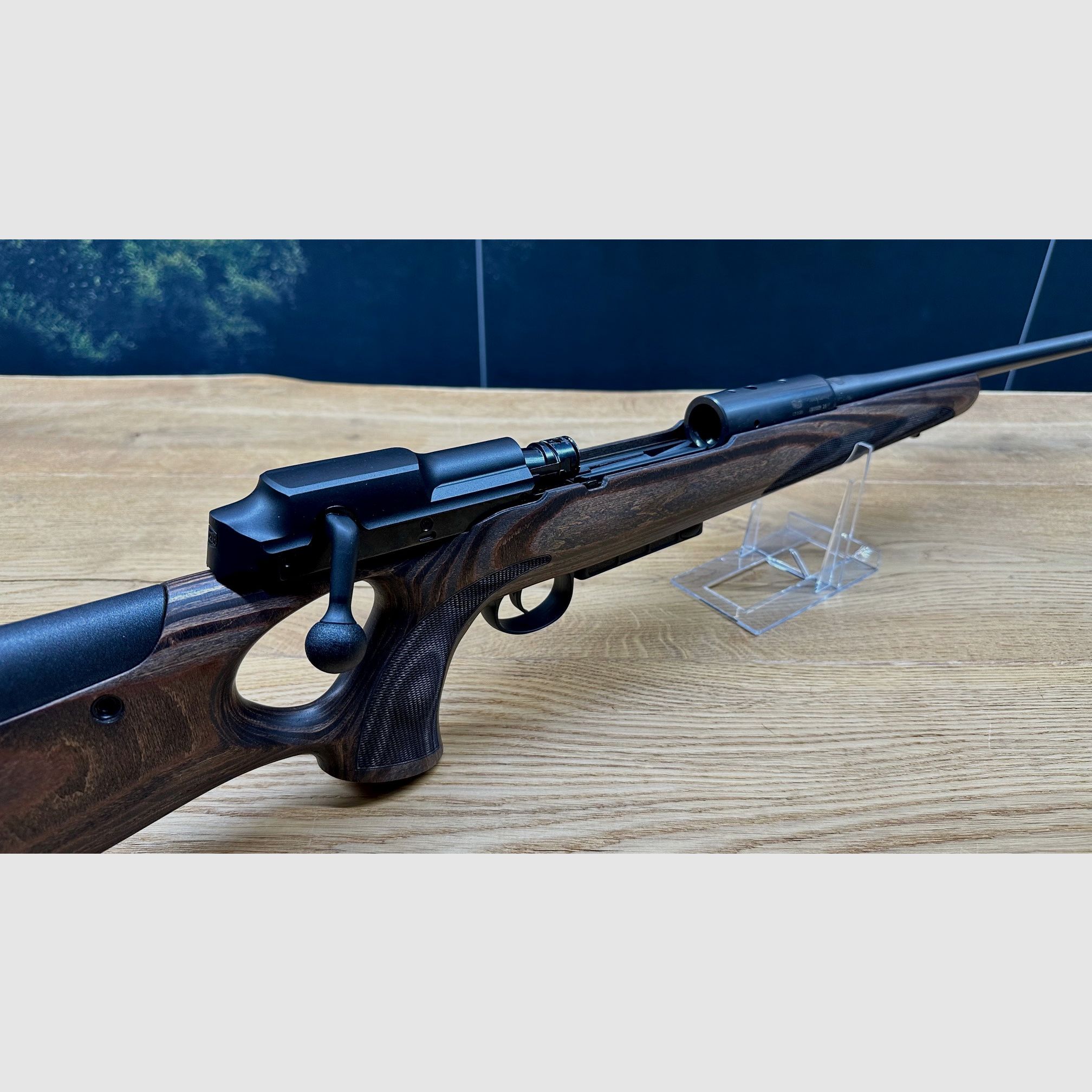 Mauser 25 Max / Schichtholz-Lochschaft / verstellbarer Schaftrücken / .308 Win / LL 51 cm / M15x1
