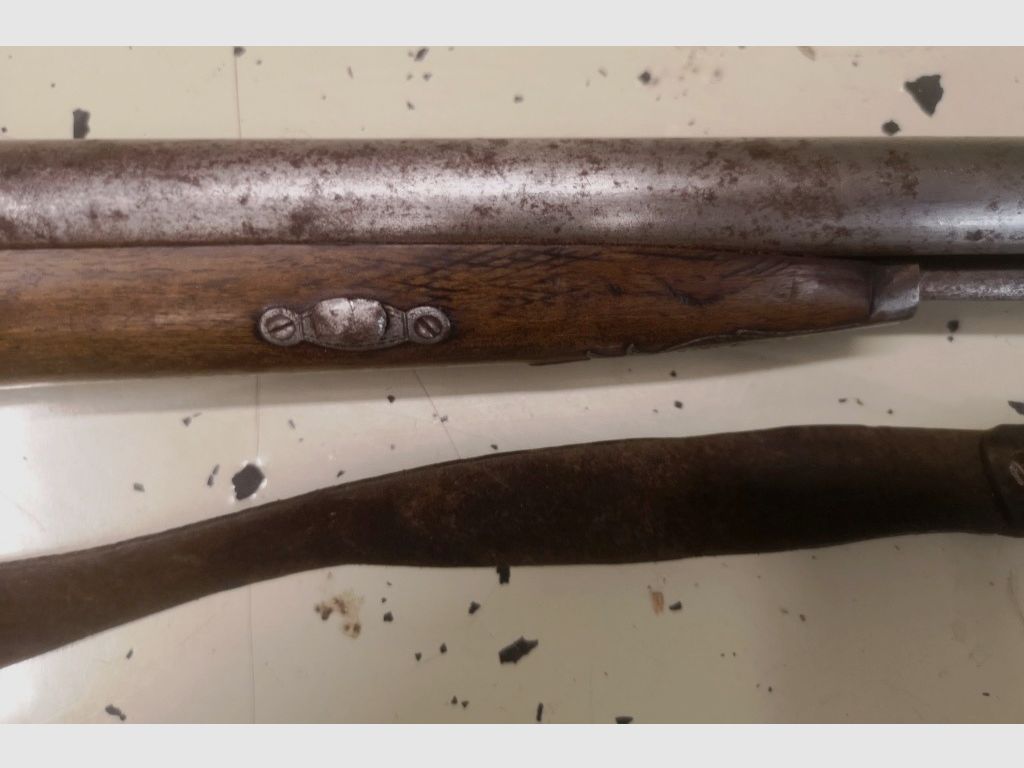 Front-loading double-barrel shotgun F. Barnes