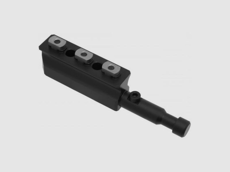 Fortmeier Bipod Adapter M-LOK | compatible accessory for precise bipod mounting