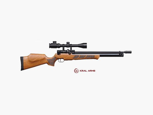 Karabina PCP KRAL Puncher Drewno kal. 6,35 mm – 24 Jouli