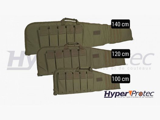 Miltec Padded Rifle Case with Strap - Green
