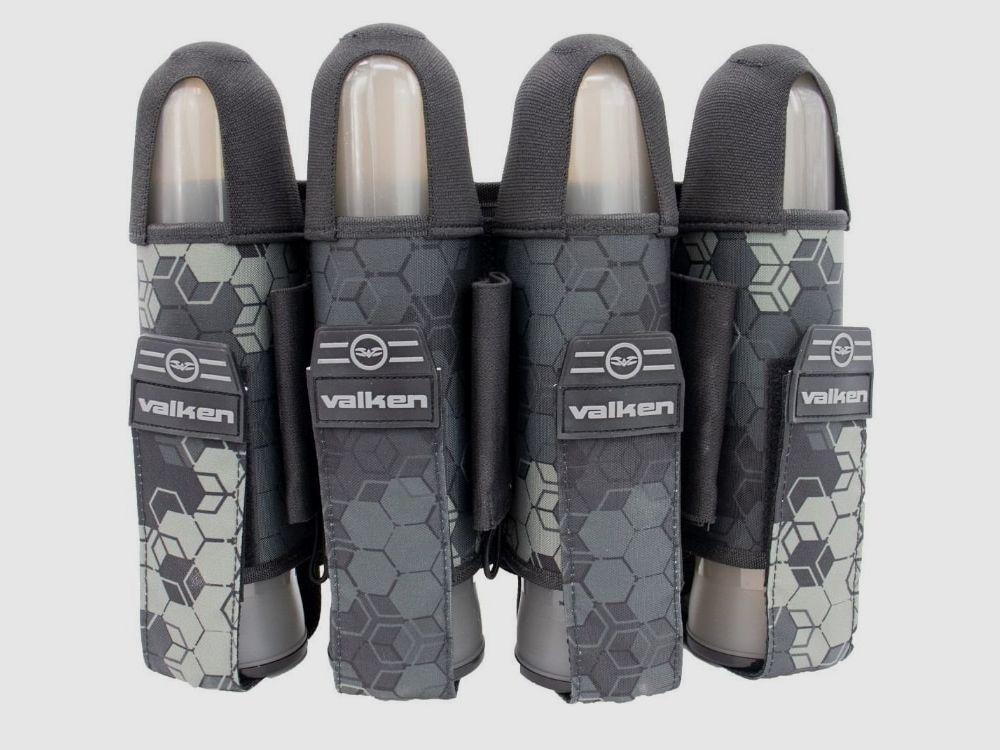 Valken Fate GFX 4+3 Paintball Battlepack (Camo Gris Cubo)