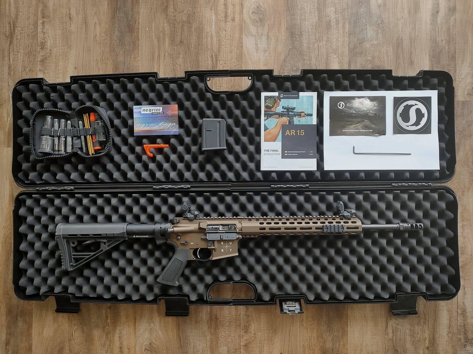 Schmeisser AR15 Dynamic 16,75 Zoll - Gebraucht - 750 Schuss - Preis auf Verhandlungsbasis