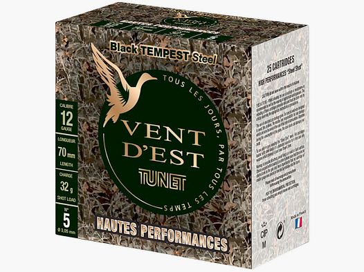Tunet 12/70 Black Tempest High Performance 3.25mm 32g