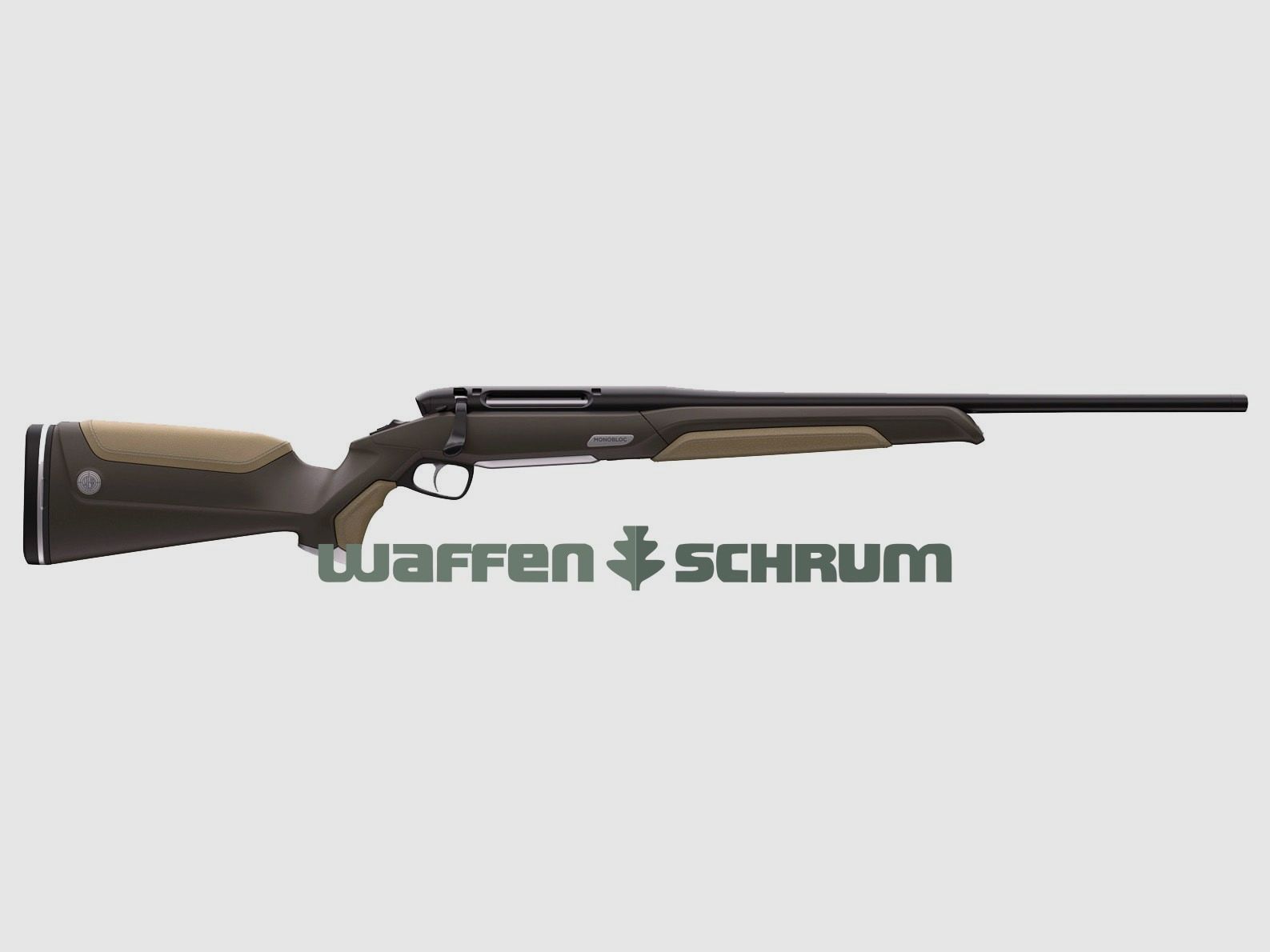 Steyr Monobloc Mocca inserción de cuero arena