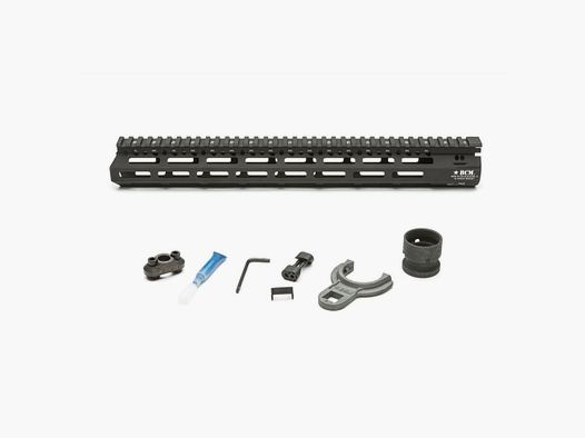 BCMGUNFIGHTER MCMR Aluminum Rail - 5.56, 15-inch-Black (M-LOK® slots)