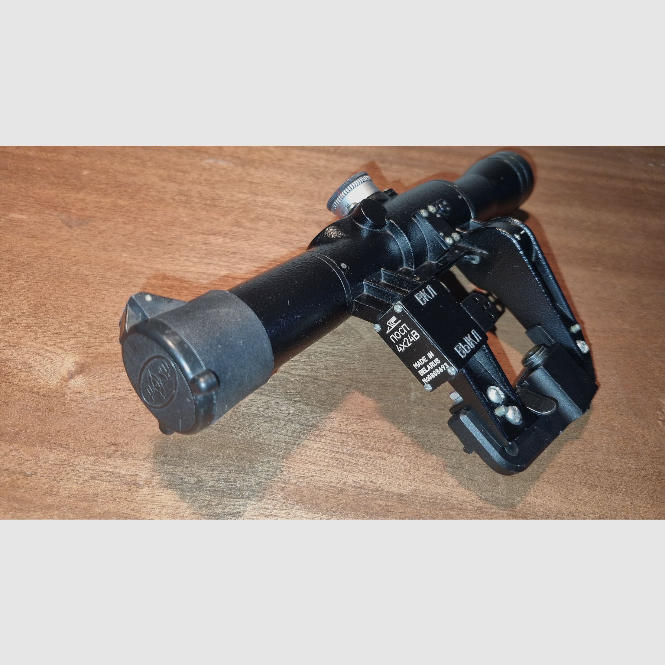 Telescopio belorusso BelOMO POSP 4x24V (PSO-1) con LCT Mount Extender per Airsoft AK Kalaschnikow / Dragunow / Vintorez +++