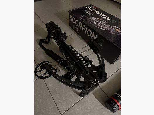 X-BOW FMA Scorpion S - 425 fps / 200 lbs + Zubehör