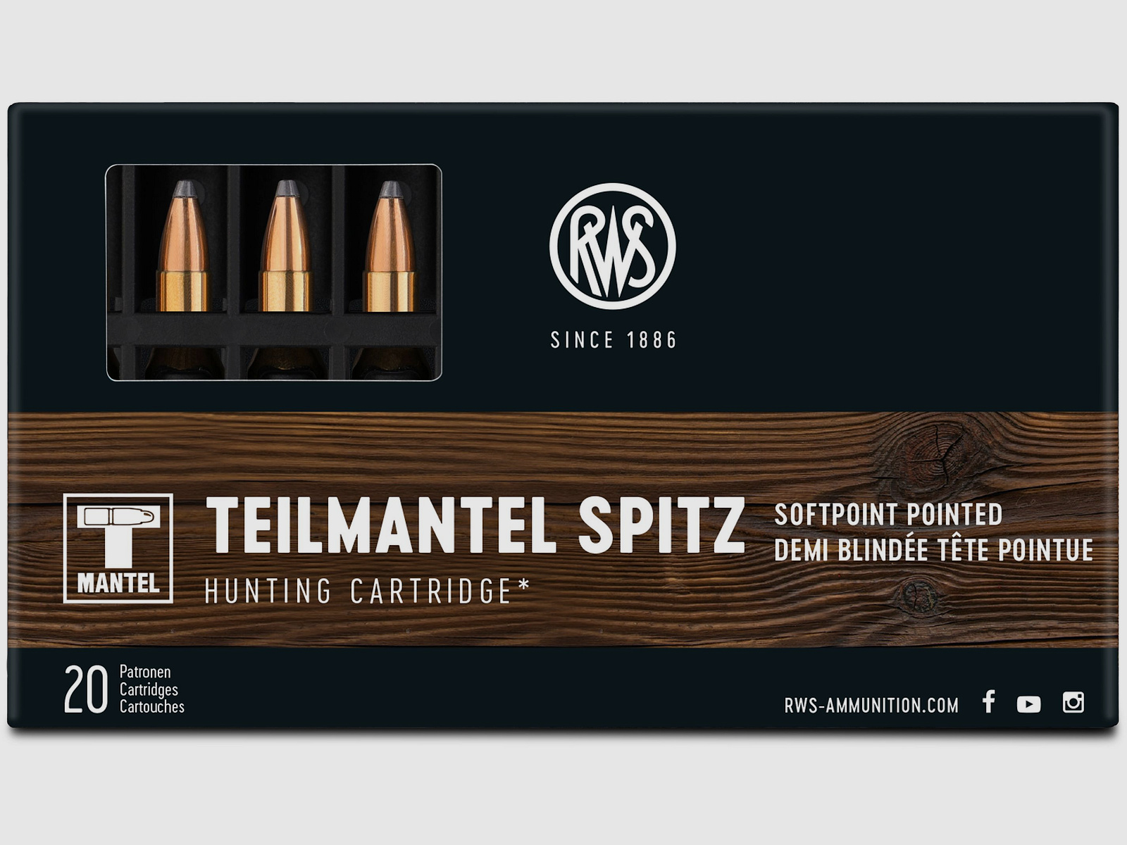 RWS .222 Rem. TMS 3,24g