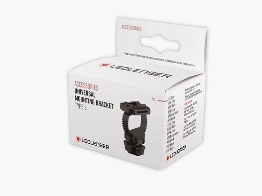Ledlenser 502256 Universal Mounting Bracket Montage Halterung für Stange Rohr Type E