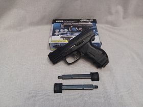 Walther CP99 Compact / 4,5 mm BB / BlowBack / CO2 / Pistole / OVP (58)