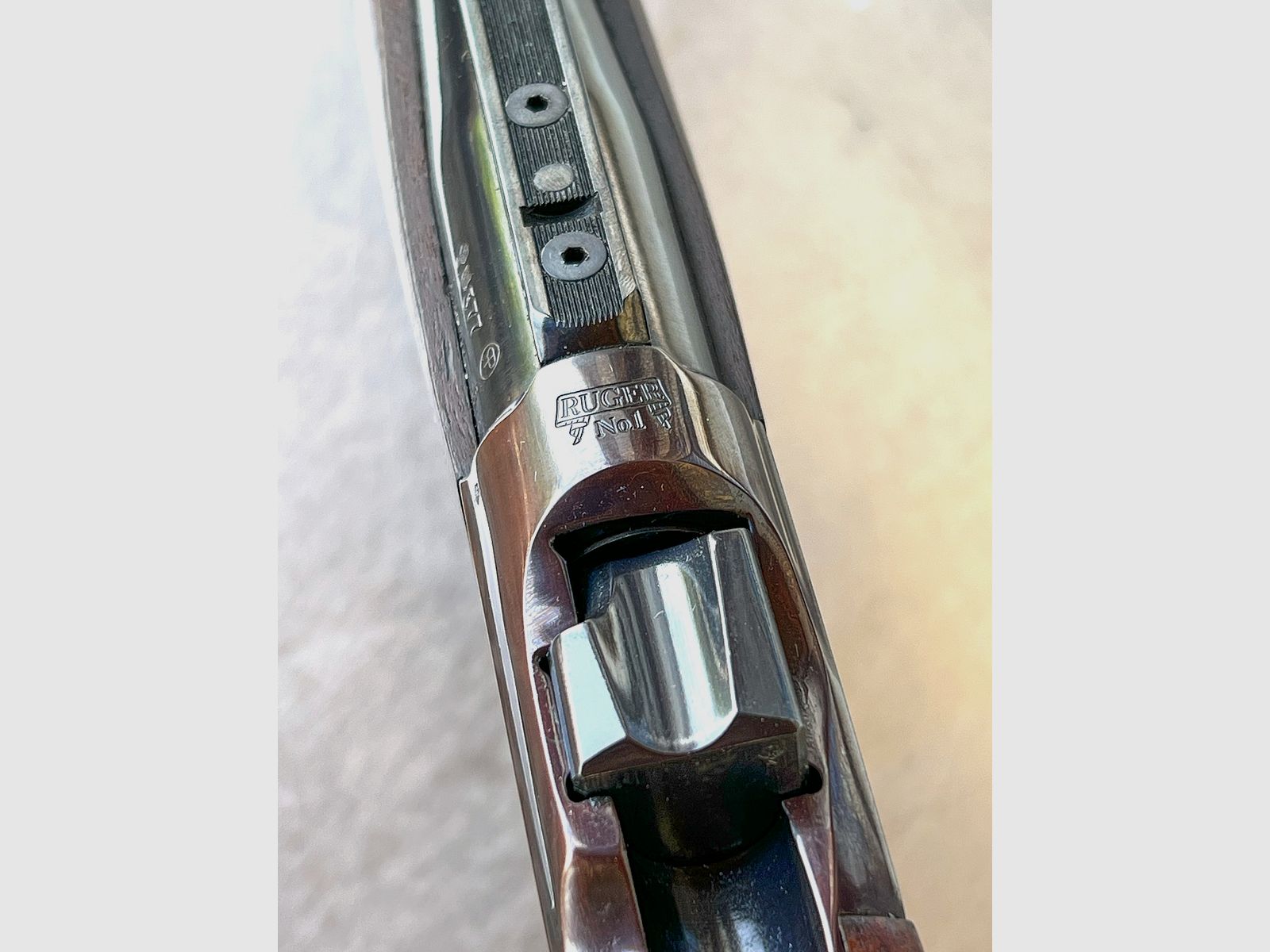 Ruger No.1 .243 Win. Rifle de caída