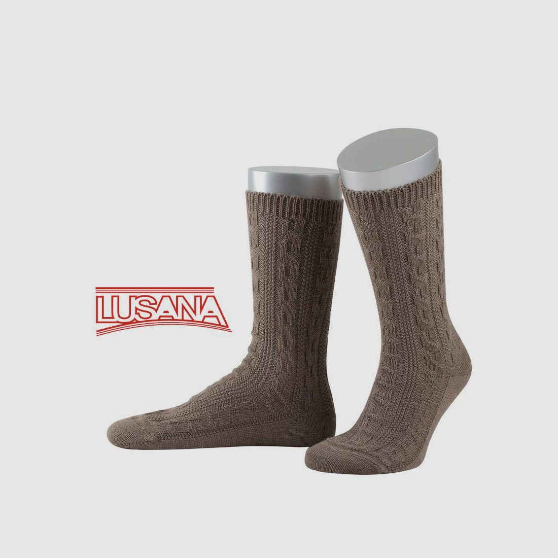 Lusana traditionele sok in taupe (12)
