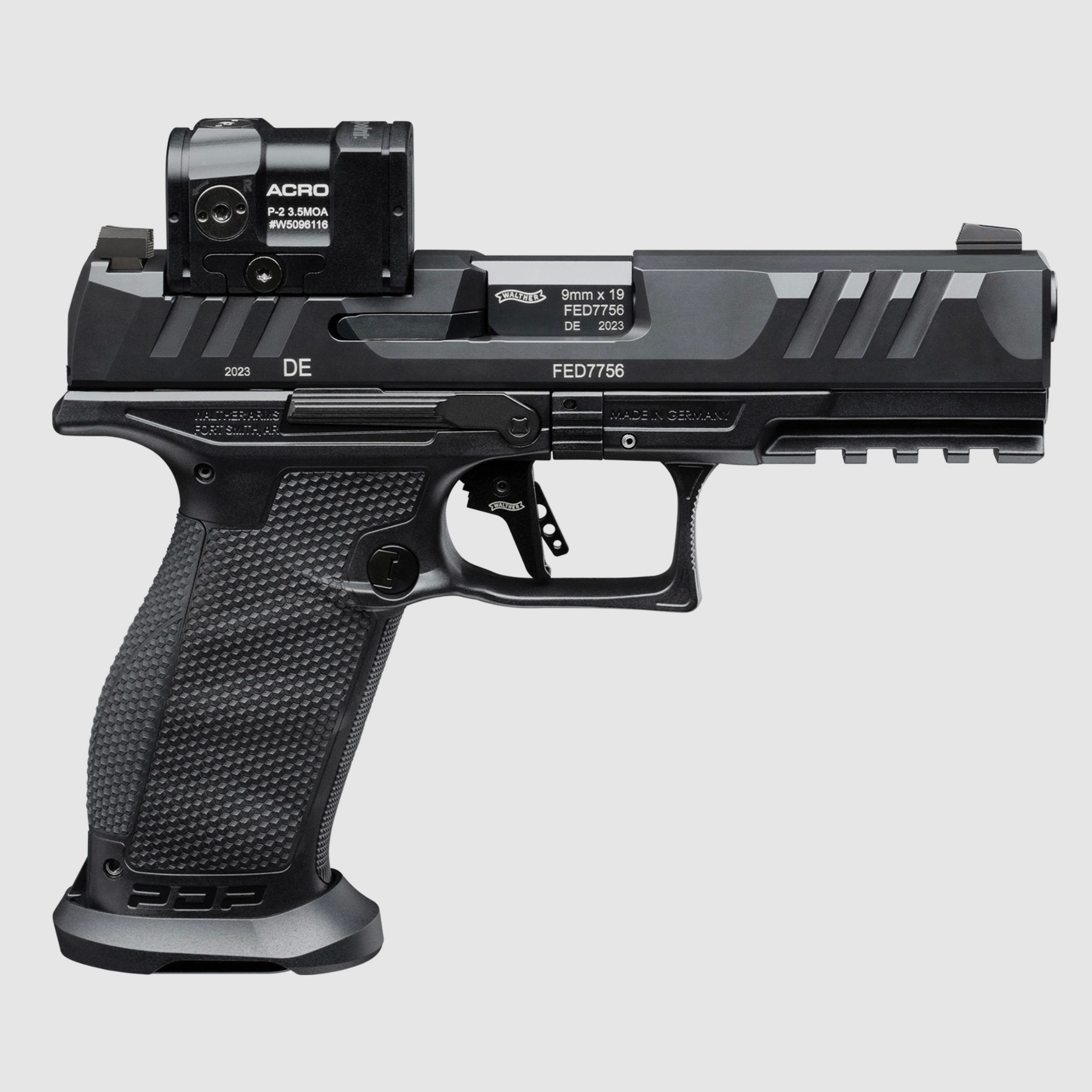 WALTHER PDP FS PDP FULL SIZE 4.5" PROFESSIONAL ACRO 9x19 semi-automatic pistol