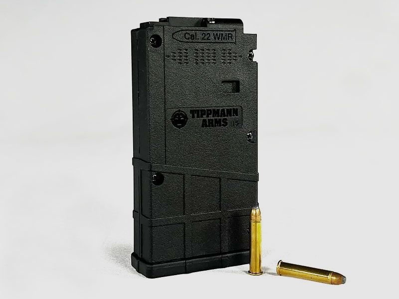 Tippmann Arms Zapasowy Magazynek M4-22 MAGNUM .22 WMR Czarny, Pojemność 10 Strzałów