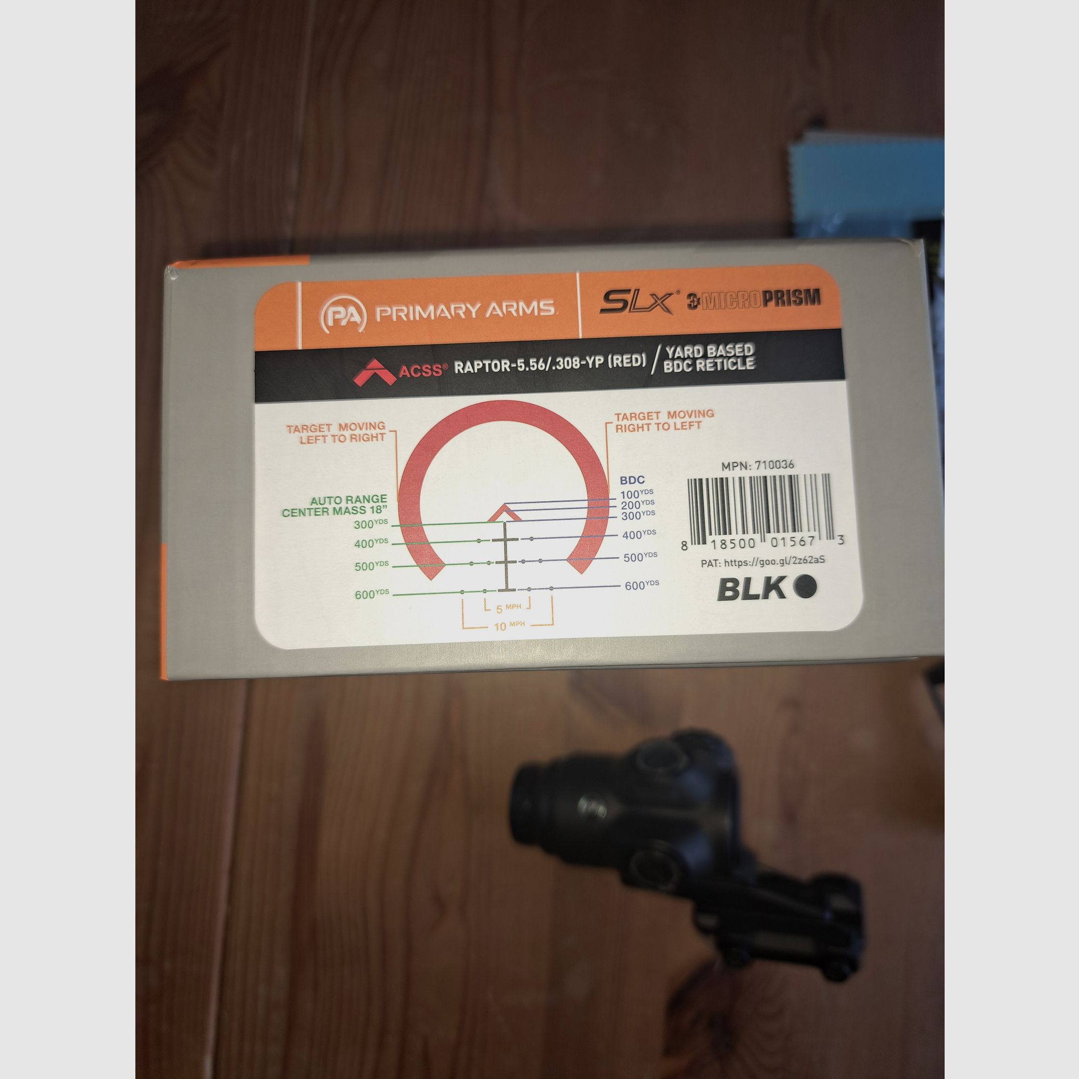 Primary Arms SLX 3x Micro Prism, kaum gebraucht