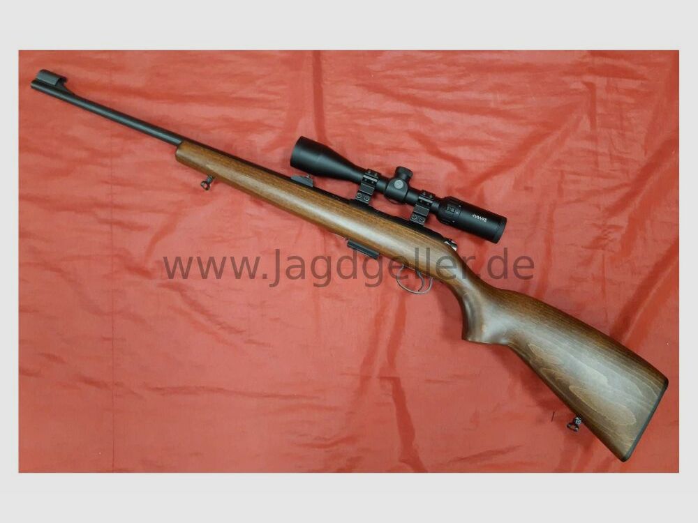 Fusil à répétition CZ ZKM 455 Standard. Cal. 17 HMR avec 3-9x40 Hawk .17HMR
