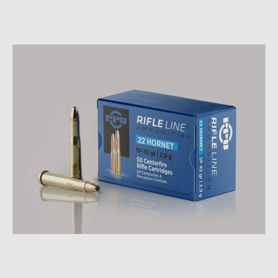 Prvi Partizan SP 2,9g/45grs por 50 .22 Hornet