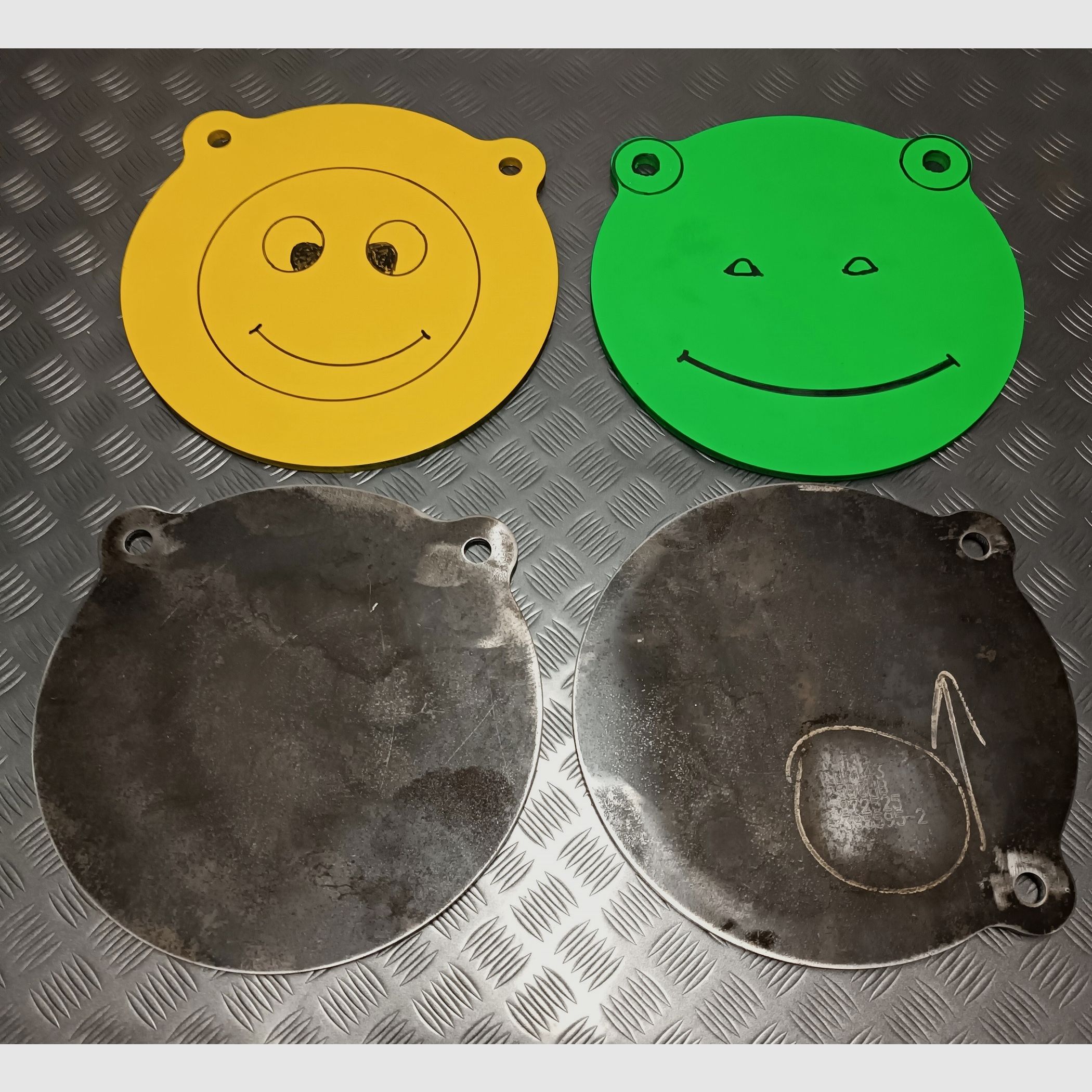 Cible en acier Pendel Popper Gong Hardox 500