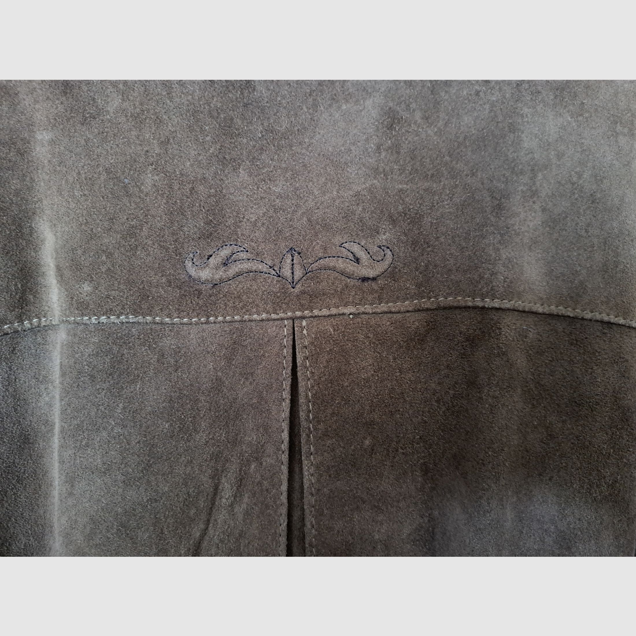 Traditional jacket by h. moser (genuine leather) size 56