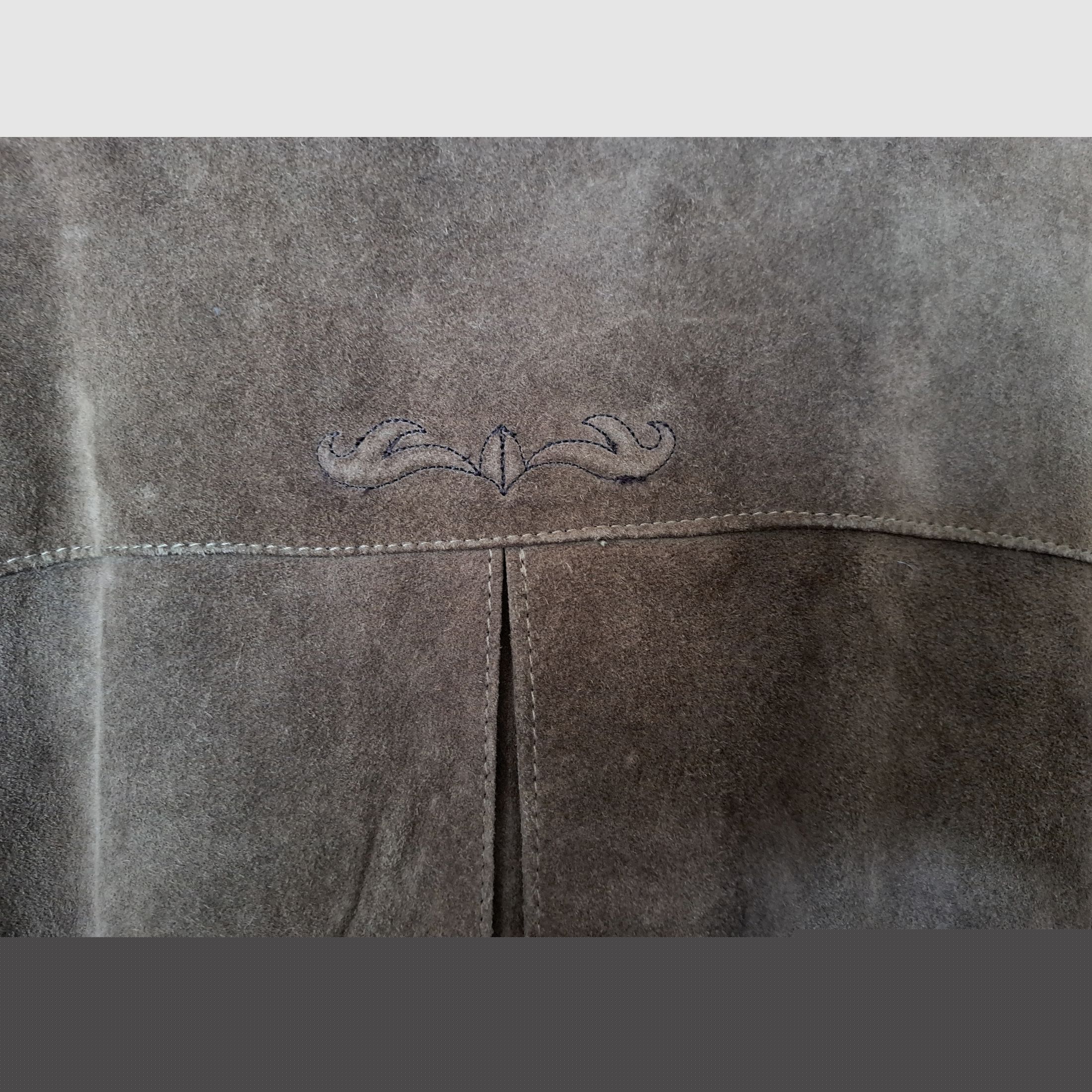 Veste traditionnelle de h. moser (cuir véritable) taille 56