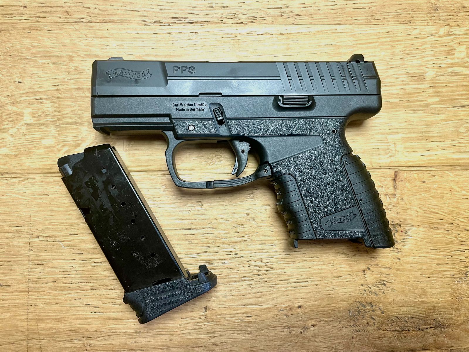 Walther Pistole PPS Fangschusswaffe - Kal. .40S&W - Sonderposten 