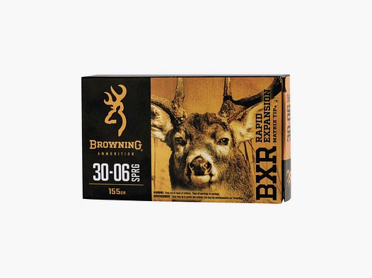 Cartouche Browning BXR cal.30-06 155GR 10,04G boite de 20