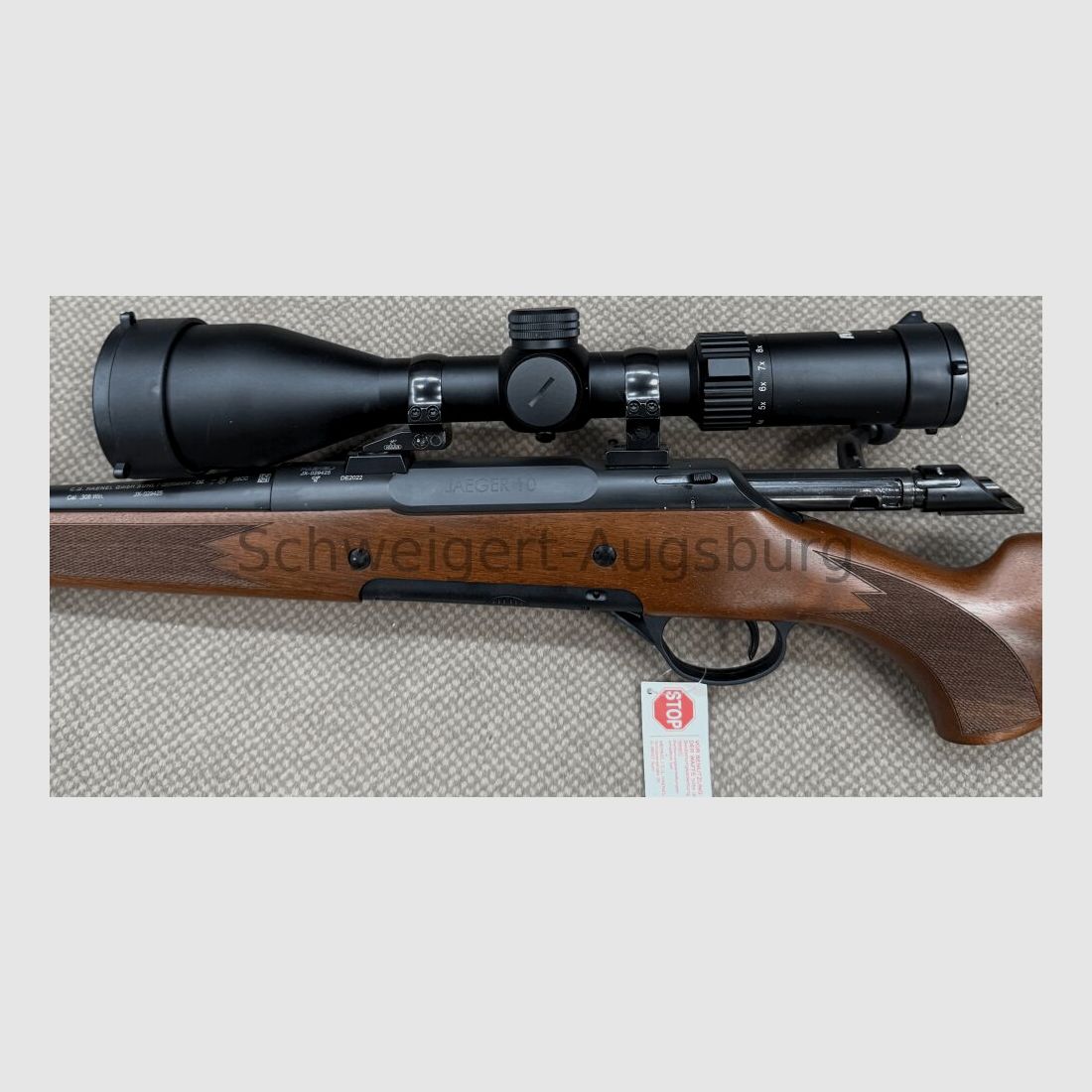 Nowa broń HAENEL Jäger 10 karabin myśliwski z gwintem M15X1 ZF 3-12x56 .308Win