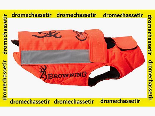 Gilet de protection PROTECT HUNTER browning Taille 80 ORANGE Fluo
