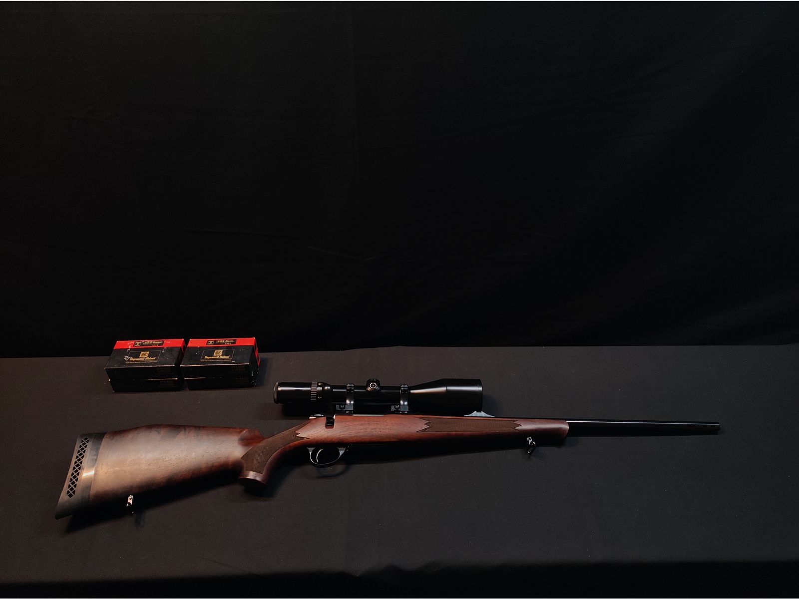  Sako Repetierbüchse Kal. .222 Rem - Schmidt & Bender 2,5–10x56 – Sehr guter Zustand