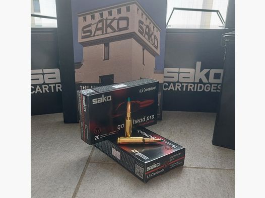 MUNITION FÜR RIGIDWAFFE SAKO GAMEHEAD PRO KAL 6.5 CREEDMOOR 140 GR