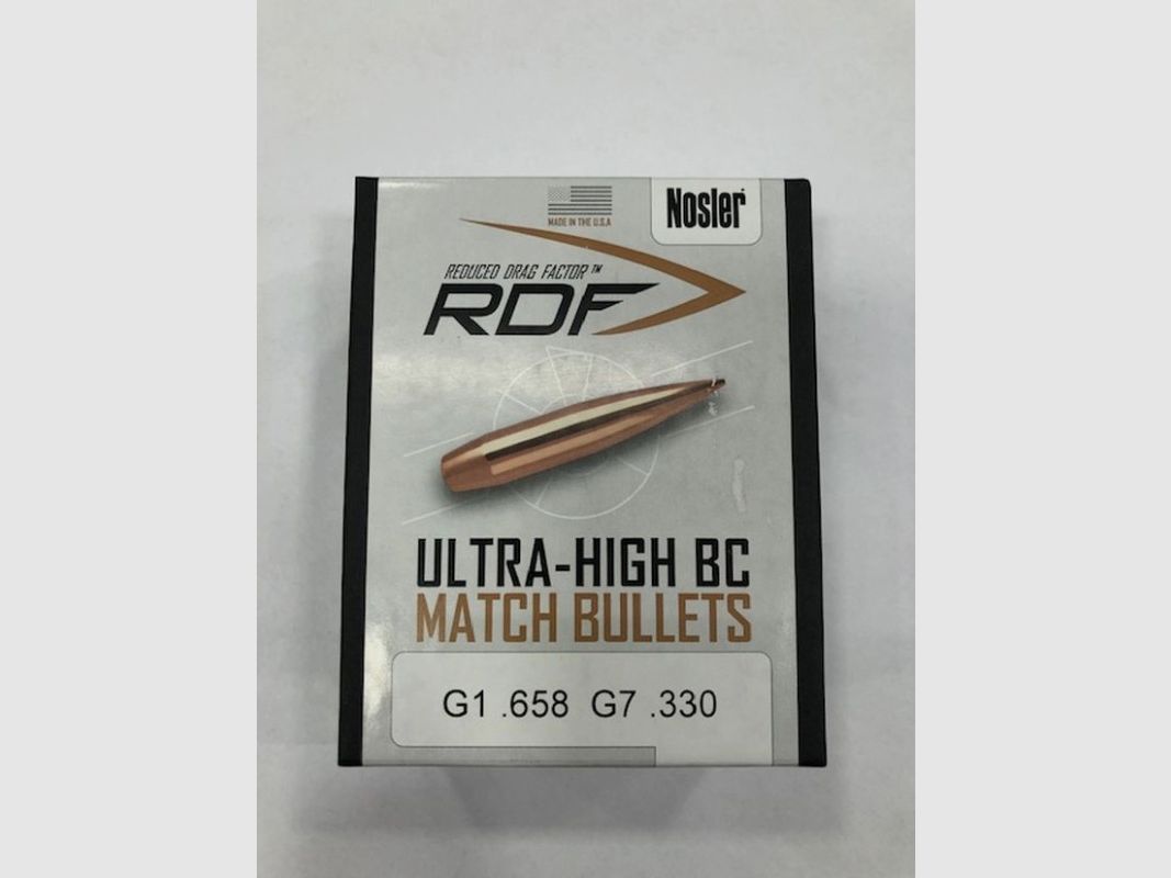 NOSLER RDF GESCHOSSE C 6,5 GR 140, Bild 2 von 2