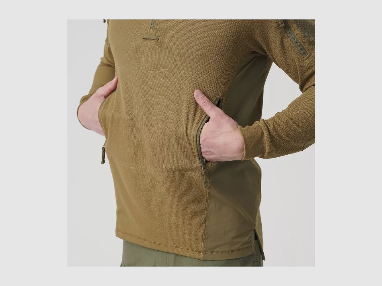 Bluza RANGE HOODIE TopCool Coyote/Adaptive Green, zdjęcie 8 z 13