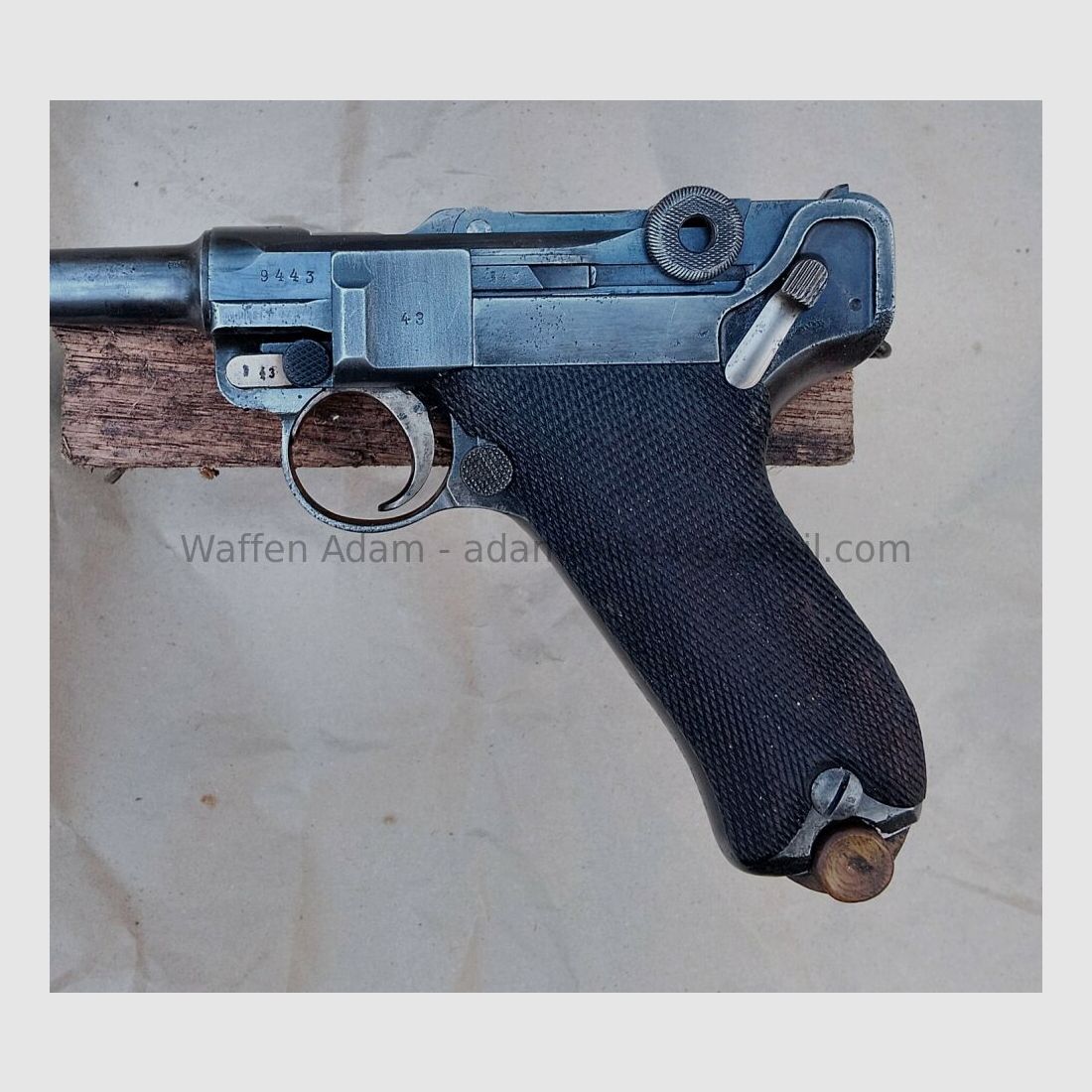 Fábrica de rifles de Erfurt P.08 1912 Pertenencia a la tropa