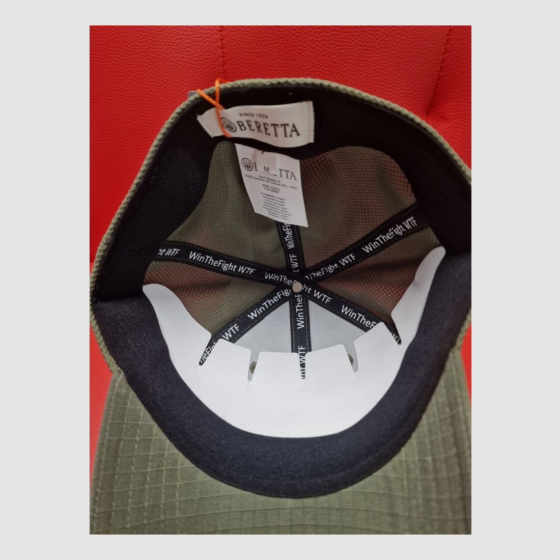 CASQUETTE BERETTA FLEXFIT KAPPE GRÜN STEIN, Bild 1 von 3