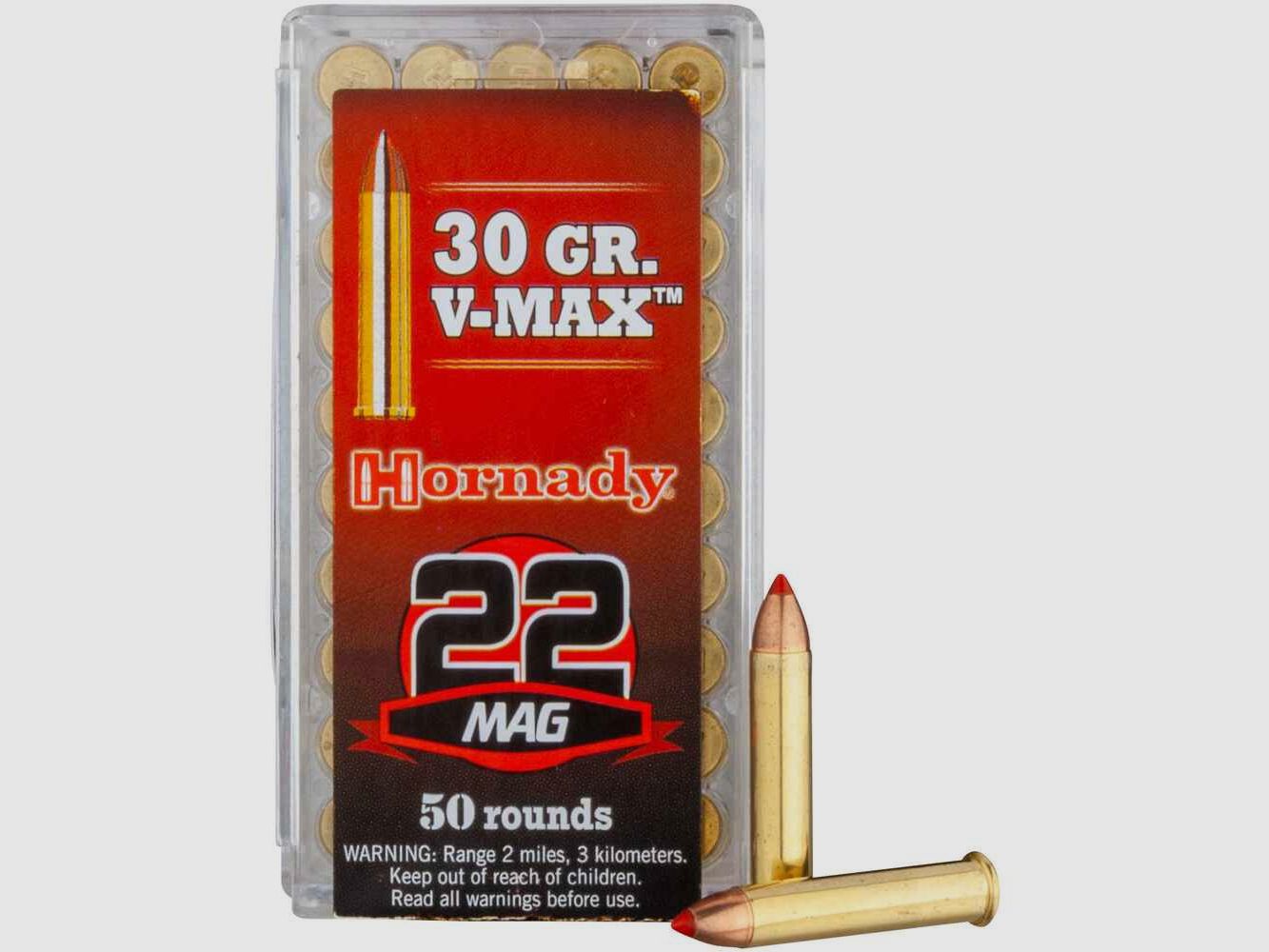 .22 WMR V-Max 1,9g/30grs. Hornady