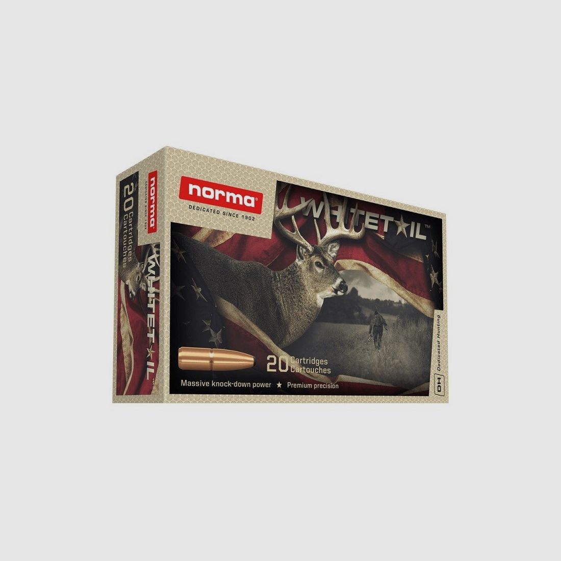 Norma 30-06 Sprg. Whitetail 150grs, immagine 1 di 2