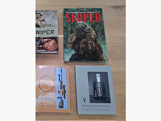 Thomas Sadewasser i in. książki fachowe Long Range Schießen i Wiederladen