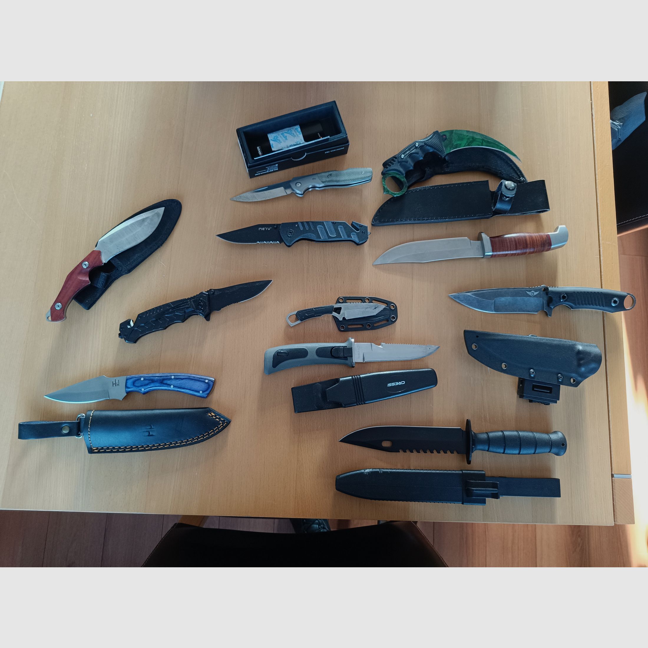 knife collection