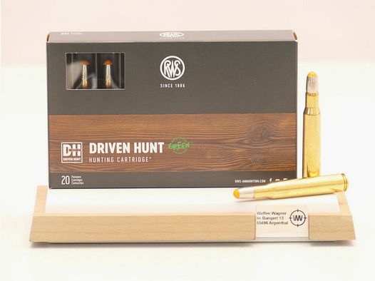 RWS Driven Hunt 10.7/165grs. at 20