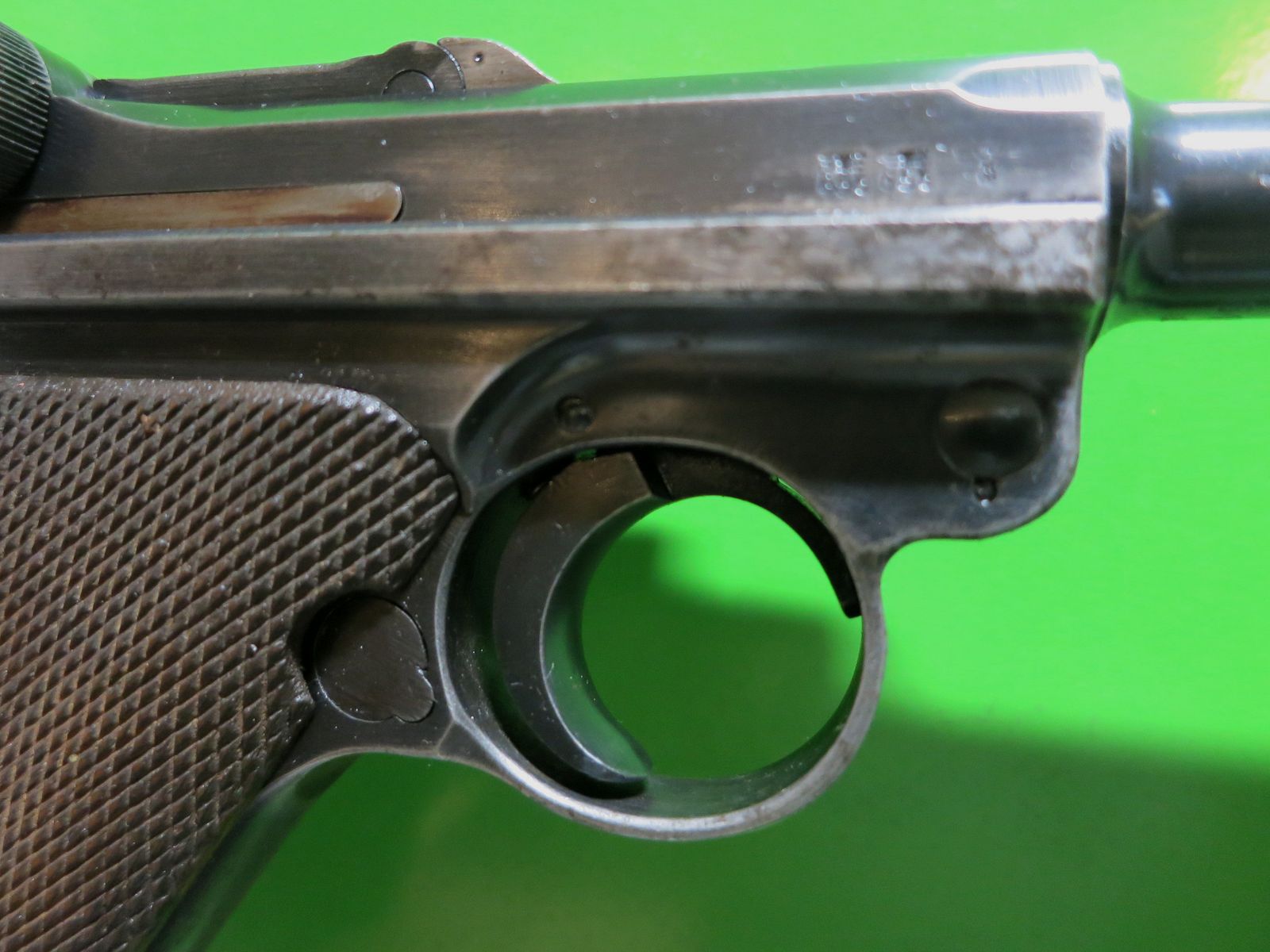 Deutsche Waffen- und Munitionsfabriken (DWM) 1939, Pistole 08 P08, 9 mm Luger, WaA 655 +Adler,  WW2     #67-