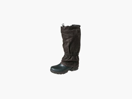 Guêtres Fritzmann cuir nubuck brun Taille unique