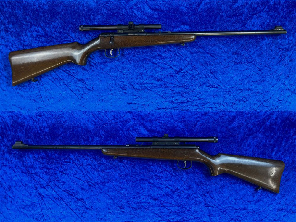 Anschütz single-shot rifle