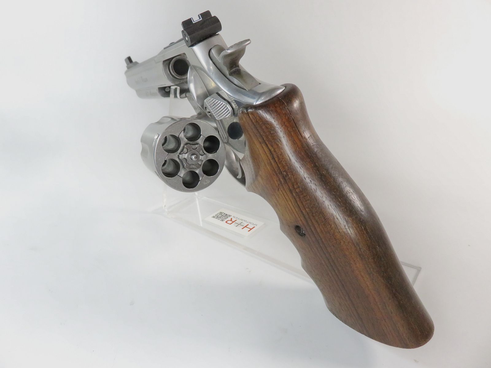 Rewolwer Smith & Wesson Mod 686-5 Target Champion DL | .357 Mag. | 6 cali | Nill-Griff | Dobrze utrzymany stan