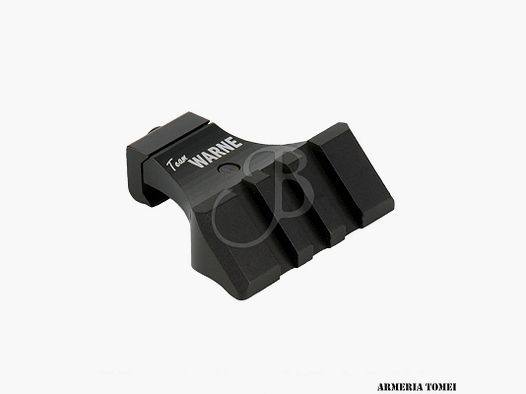 WARNE – AR BASE LATERALE 45^ PICATINNY – SCHWARZ
