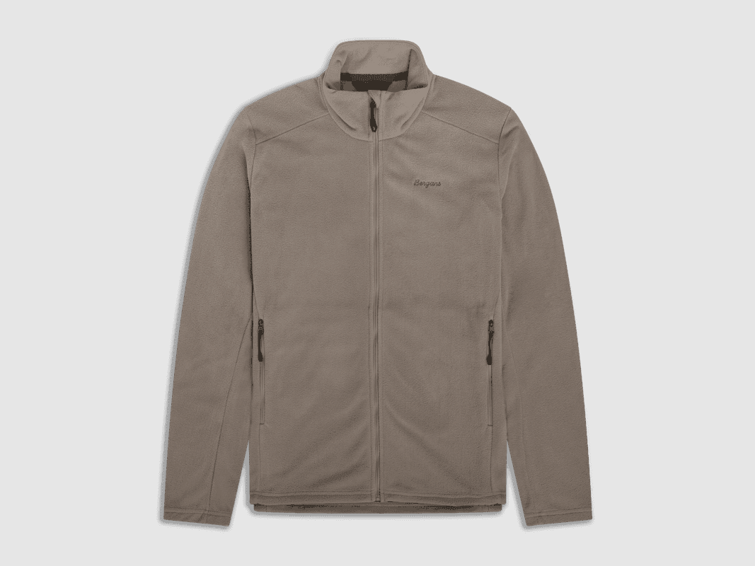 Bergans Finnsnes Fleece Jacket Heren Rock Taupe L