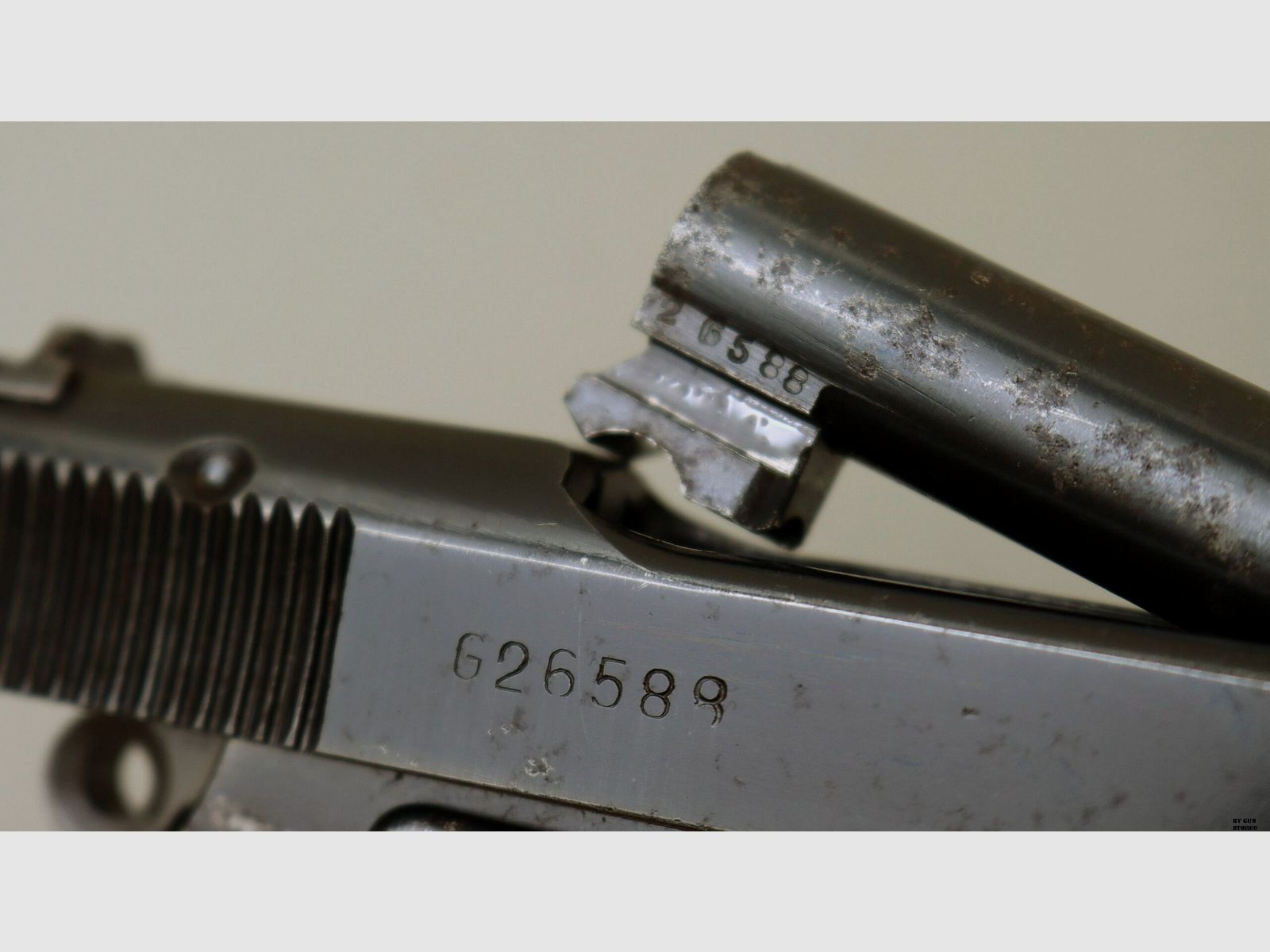 Beretta Pistool Mod. 1934 Kal. 9 Kort Matr. G26588, afbeelding 9 van 9